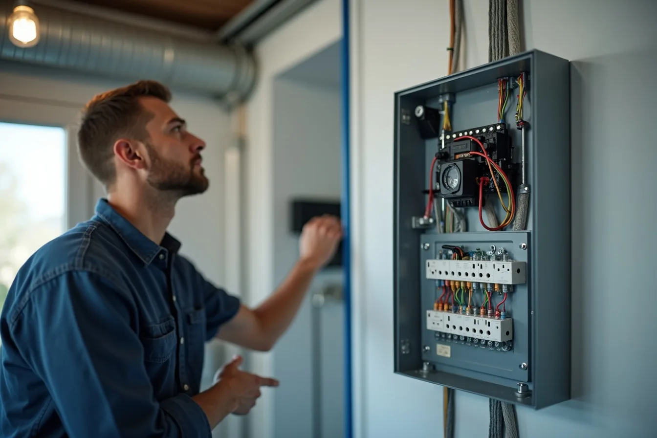 Travaux de électricité